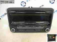 Volkswagen Polo 2009-2015 6R CD Player Radio Media Gloss Black 5M0035186J